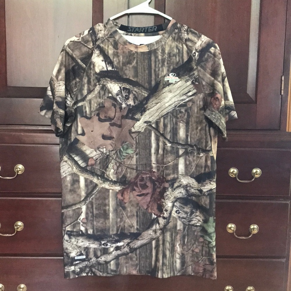 Youth Mossy Oak camo shirt